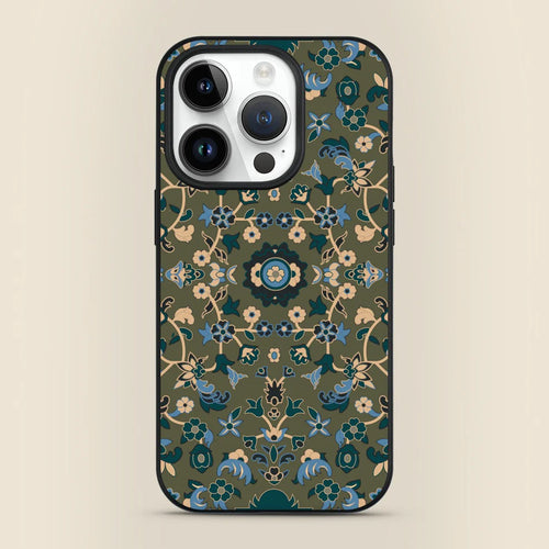Coque iPhone Motif Floral Oriental