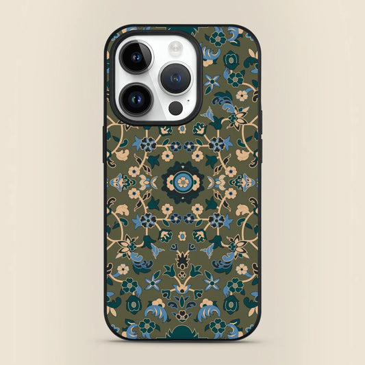 Coque iPhone Motif Floral Oriental