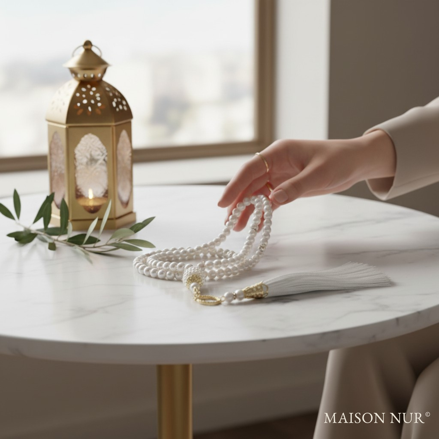 Tapis d'apprentissage avec guide illustré intégré | Maison Nur